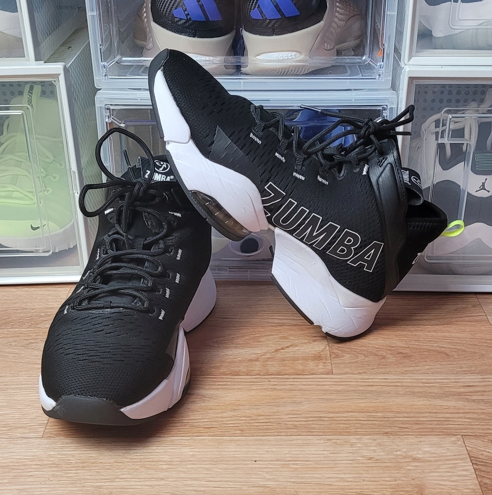 Zumba Fitness Black Women's Athletic Sneakers